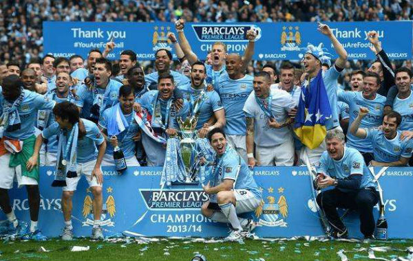 2013-14赛季曼城获得<a href=/football/yingchao/ target=_blank class=infotextkey>英超</a>冠军