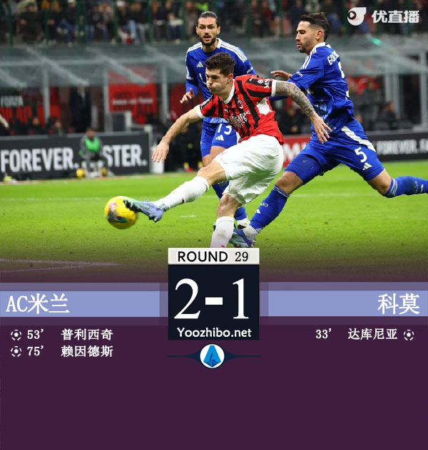 <a href=/football/acmilan/ target=_blank class=infotextkey>AC米兰</a>vs科莫