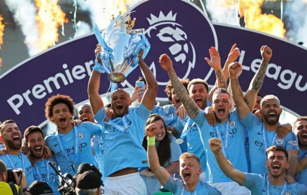 2018-19赛季曼城获得<a href=/football/yingchao/ target=_blank class=infotextkey>英超</a>冠军