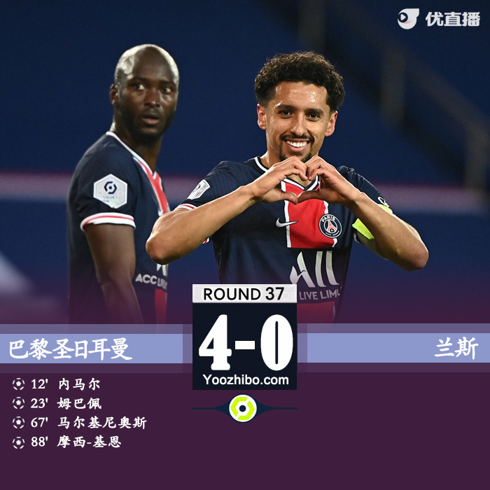 <a href=/football/psg/ target=_blank class=infotextkey>巴黎</a>4-0兰斯 内马尔传射<a href=/star/football/125.html target=_blank class=infotextkey>姆巴佩</a>破门