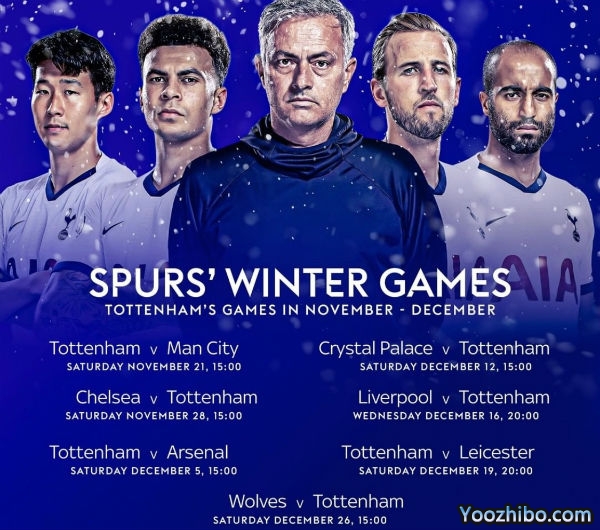 20/21赛季<a href=/football/hotspur/ target=_blank class=infotextkey>热刺</a>赛程表出炉