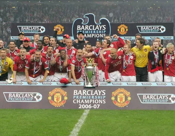 2006-07赛季曼联获得<a href=/football/yingchao/ target=_blank class=infotextkey>英超</a>冠军