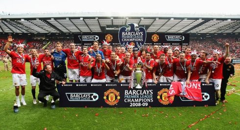 2008-09赛季曼联获得<a href=/football/yingchao/ target=_blank class=infotextkey>英超</a>冠军