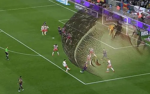 <a href=/star/football/119.html target=_blank class=infotextkey>梅西</a>的弧线球就非常刁钻