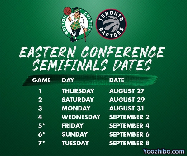 <a href=/basketball/celtics/ target=_blank class=infotextkey>凯尔特人</a>vs<a href=/basketball/raptors/ target=_blank class=infotextkey>猛龙</a>次轮对阵表出炉