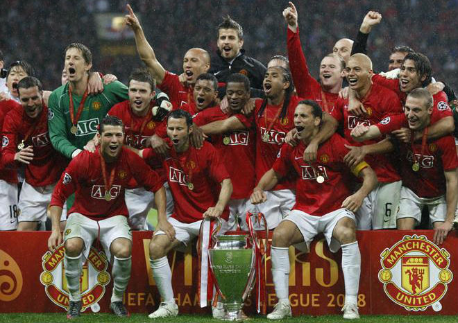 2007-08赛季曼联获得<a href=/football/yingchao/ target=_blank class=infotextkey>英超</a>冠军