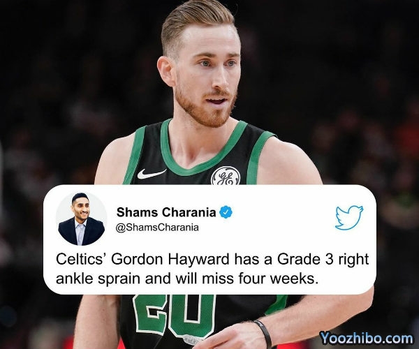 海沃德伤将缺席4周,<a href=/basketball/celtics/ target=_blank class=infotextkey>凯尔特人</a>