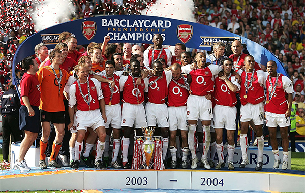 2003-04赛季阿森纳获得<a href=/football/yingchao/ target=_blank class=infotextkey>英超</a>冠军