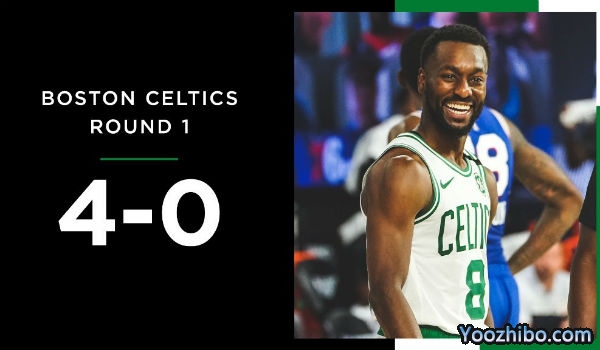 <a href=/basketball/celtics/ target=_blank class=infotextkey>凯尔特人</a>4-0横扫<a href=/basketball/76ers/ target=_blank class=infotextkey>76人</a>晋级次轮！