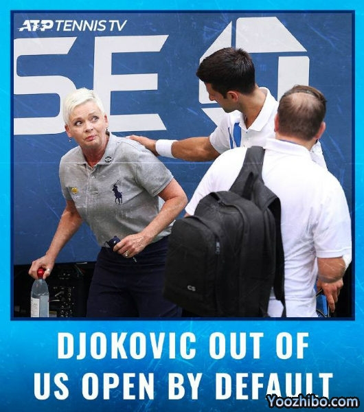 <a href=/sports/djoker/ target=_blank class=infotextkey>德约科维奇</a>误伤裁判被取消美网资格